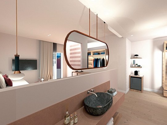 Zeus Hotels Neptuno Beach - Wohnbeispiel Juniorsuite (Zimmercodierung JB1)