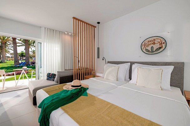Anissa Beach - Wohnbeispiel Doppelzimmer Komfort Gartenblick (Zimmercodierung DFG)