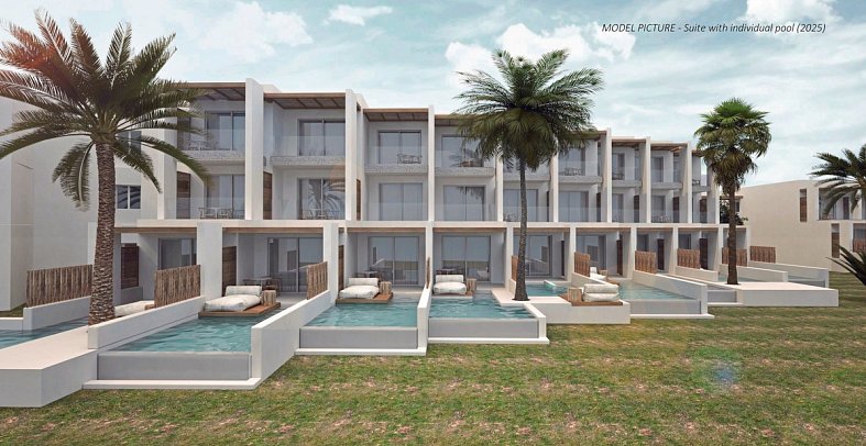 Anissa Beach - Modellbild Suite Privatpool (Zimmercodierung WBR)