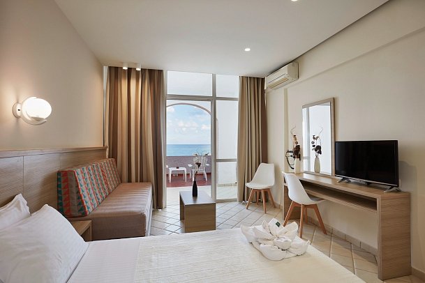 Europa Resort Hotel - Wohnbeispiel Doppelzimmer Meerblick (Zimmercodierung D1M)