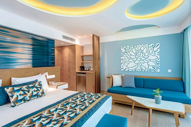 Lyttos Mare - Wohnbeispiel Doppelzimmer Deluxe Privatpool (Zimmercodierung DDR)