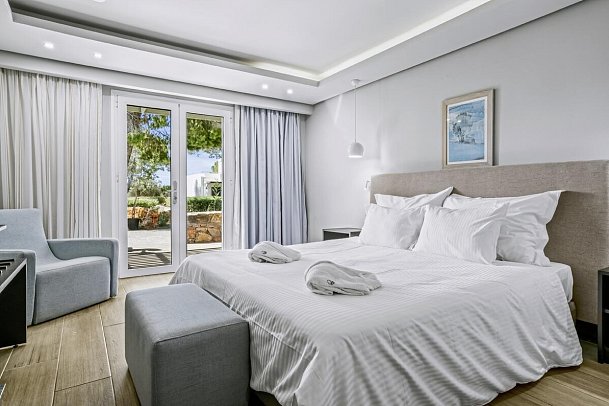 Almyra Hotel & Village - Wohnbeispiel Doppelzimmer Standard Gartenblick (Zimmercodierung DDG)