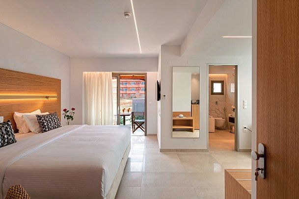 High Beach White - Wohnbeispiel Doppelzimmer Deluxe Gartenblick (Zimmercodierung DDG)