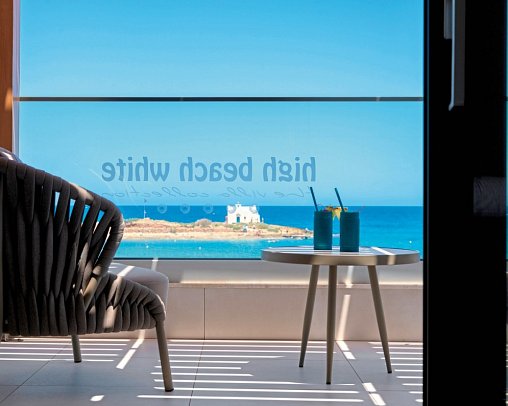 High Beach White - Wohnbeispiel Suite Meeresfront (Zimmercodierung WBO)