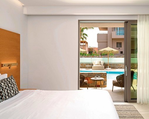 High Beach White - Wohnbeispiel Suite Deluxe Swim-up (Zimmercodierung WDQ)