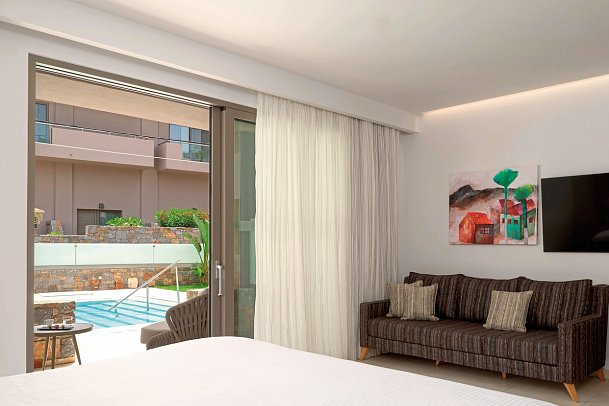 High Beach White - Wohnbeispiel Suite Deluxe Swim-up (Zimmercodierung WDQ)