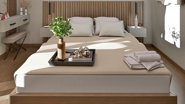 Jo An Beach - Wohnbeispiel Doppelzimmer Standard (Zimmercodierung DG1)