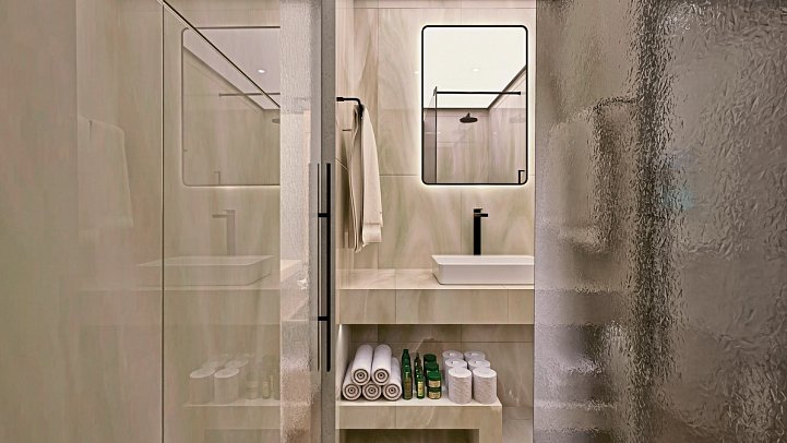 Jo An Beach - Badbeispiel (Zimmercodierungen DSG & DSN)