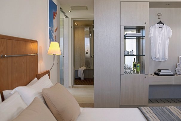 Kriti Beach Hotel - Wohnbeispiel Suite Familie (Zimmercodierung WI1)