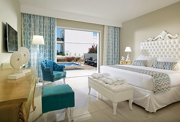 Anemos Luxury Grand Resort - Wohnbeispiel Doppelzimmer Privat Pool (Zimmercodierung D1R)