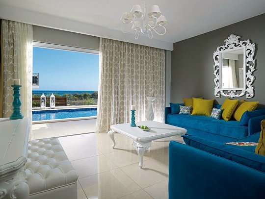 Anemos Luxury Grand Resort - Wohnbeispiel Suite Privat Pool (Zimmercodierung WBR)