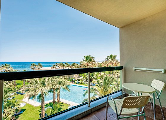 Calimera Sirens Beach - Wohnbeispiel Doppelzimmer Meerblick (Zimmercodierung D1M)