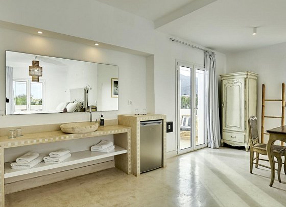 Calimera Sirens Beach - Wohnbeispiel Doppelzimmer Annex (Zimmercodierung D1V)