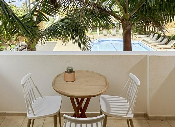 Calimera Sirens Beach - Wohnbeispiel Doppelzimmer Annex (Zimmercodierung D1V)