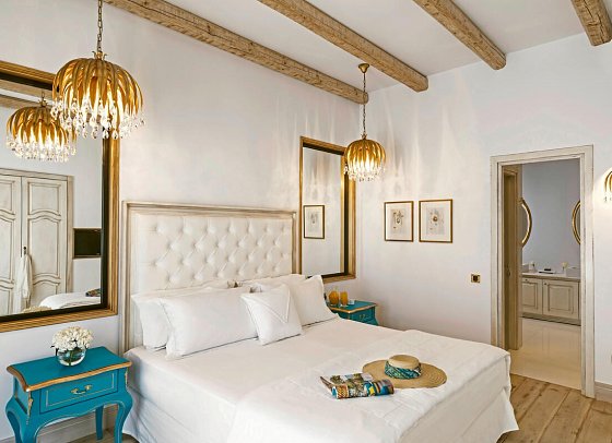 Mitsis Selection Laguna - Wohnbeispiel Suite Privatpool (Zimmercodierung WBR)
