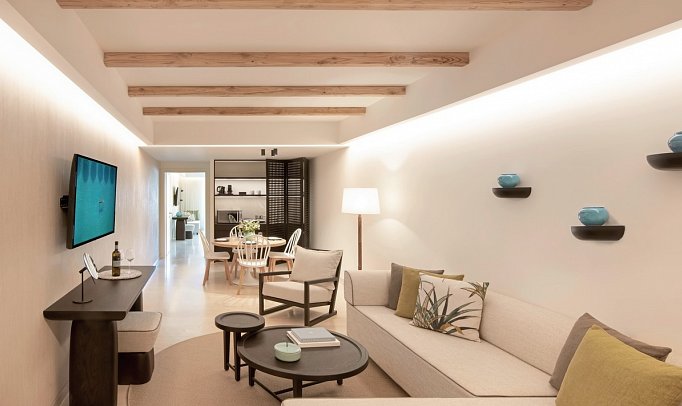 Mitsis Selection Rinela - Wohnbeispiel Suite Privat Residence (Zimmercodierung WB1)