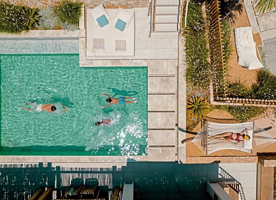 Mitsis Selection Rinela - Wohnbeispiel Villa Privatpool (Zimmercodierung VBR)