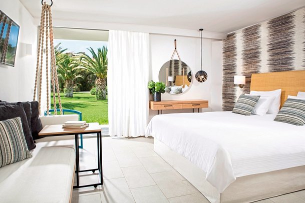 Agapi Beach Resort - Wohnbeispiel Bungalow Gartenblick (Zimmercodierung BBG)