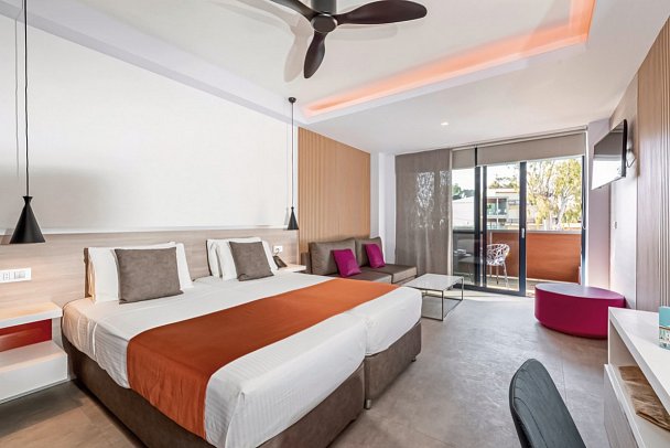 Harmony Boutique Resort - Wohnbeispiel Doppelzimmer Deluxe (Zimmercodierung DD1)