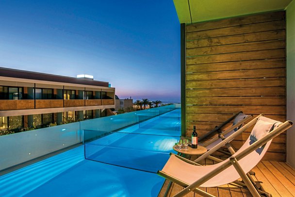 Harmony Boutique Resort - Wohnbeispiel Doppelzimmer Privat Pool (Zimmercodierung DBR)