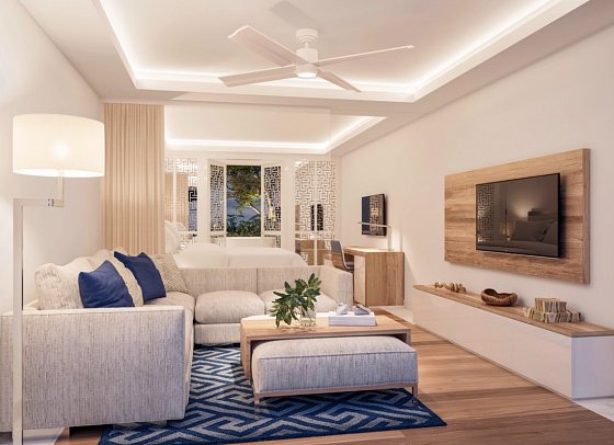 Minos Imperial Luxury Beach Resort and Spa Milatos - Wohnbeispiel Signature-Island-Suite