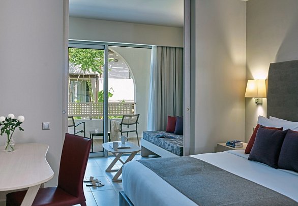 Atlantica Akti Zeus - Wohnbeispiel Familienzimmer Superior (Zimmercodierung FS1)