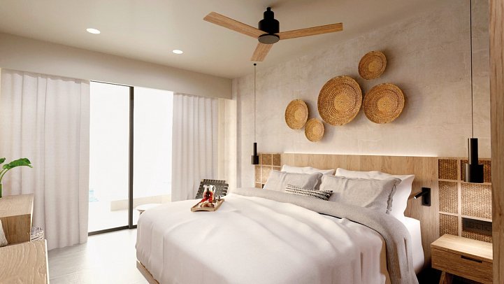 Sentido Unique Blue Resort - Wohnbeispiel Doppelzimmer Gartenblick (Zimmercodierungen DBG, DBN, DBM & DPG)