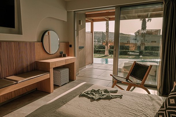 Sentido Unique Blue Resort - Wohnbeispiel Doppelzimmer Swim-up (Zimmercodierung DBQ)