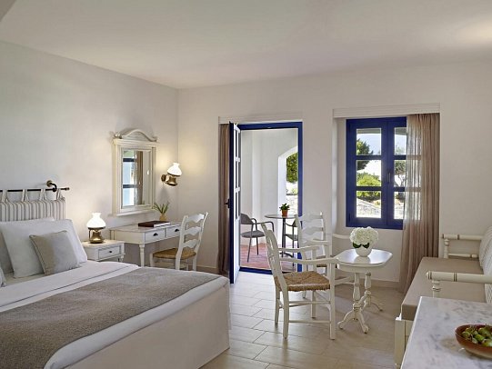 Creta Maris Resort - Wohnbeispiel Doppelzimmer Bergblick (Zimmercodierung DBB)