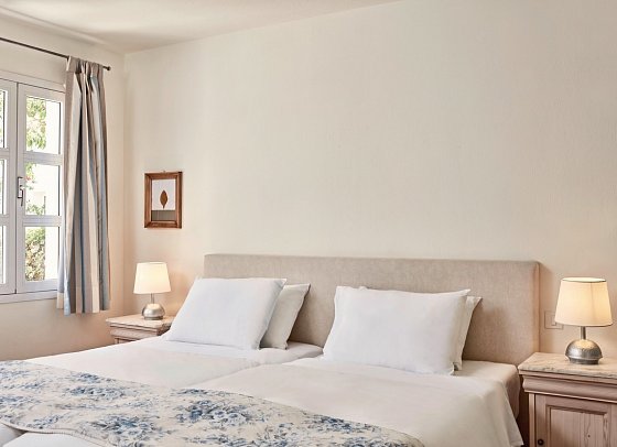 Candia Park Village - Wohnbeispiel Familienzimmer Garten (Zimmercodierung F2G)