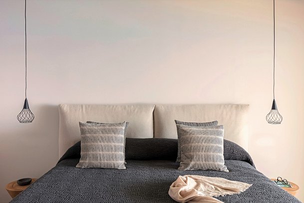 Minos Palace Hotel & Suites - Wohnbeispiel Doppelzimmer Meerblick (Zimmercodierung D1M)