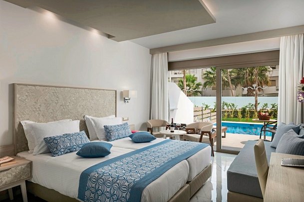 Vantaris Blue - Wohnbeispiel Doppelzimmer Premium Privatpool (Zimmercodierung DMR)