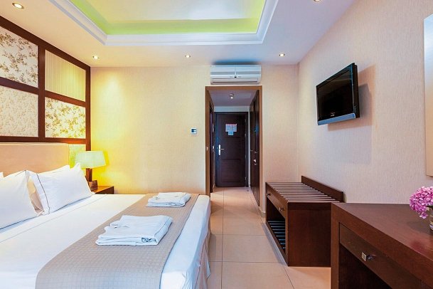 Theartemis Palace - Wohnbeispiel Doppelzimmer (Zimmercodierungen DP1, DBL, DBP, DSL & DSP)