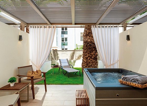 Theartemis Palace - Wohnbeispiel Doppelzimmer Superior (Zimmercodierung DS1)