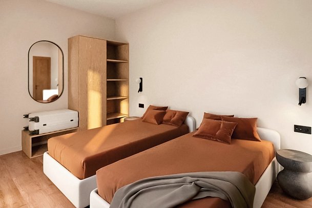 Zeus Hotels Ydoria Resort - Wohnbeispiel Familienzimmer Superior 2 SZ Privatpool (Zimmercodierung FS2)