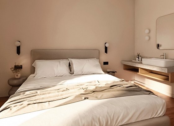 Zeus Hotels Ydoria Resort - Wohnbeispiel Doppelzimmer Superior (Zimmercodierungen DS1 & DSR)