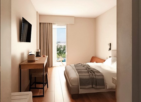 Zeus Hotels Ydoria Resort - Wohnbeispiel Doppelzimmer Superior Privatpool (Zimmercodierung DSR)