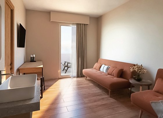 Zeus Hotels Ydoria Resort - Wohnbeispiel Familienzimmer (Zimmercodierung FB1)