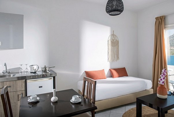 Troulis - Wohnbeispiel Studio Deluxe Meerblick (Zimmercodierung SDM)