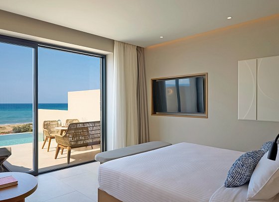Oros Luxury Beach Resort - Wohnbeispiel Doppelzimmer Deluxe Privatpool (Zimmercodierung DD5)