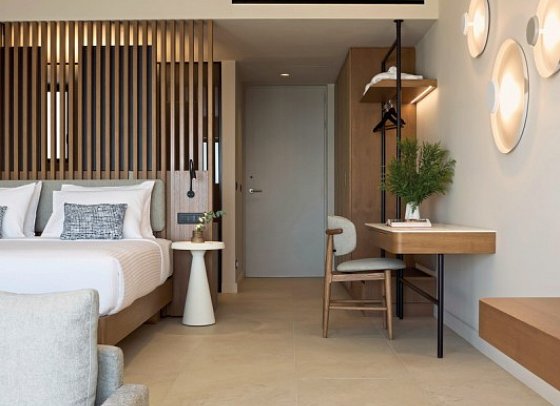 Oros Luxury Beach Resort - Wohnbeispiel Juniorsuite J1R (Zimmercodierung J1R)