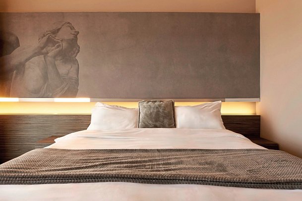 NEMA Design Hotel & Spa - Wohnbeispiel Doppelzimmer Komfort Gartenblick (Zimmercodierung DFG)