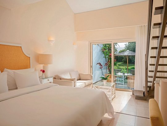 Grecotel Creta Palace - Wohnbeispiel Maisonette Gartenblick (Zimmercodierung MBG)