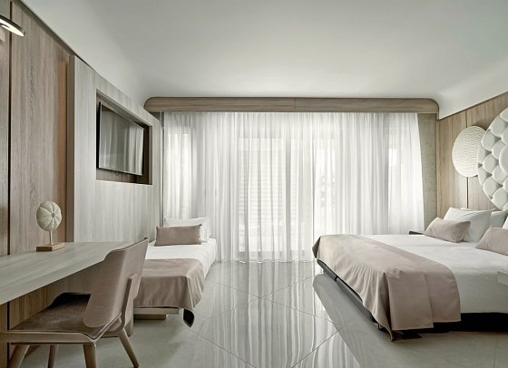 Nautilux Rethymno by Mage Hotels - Wohnbeispiel Doppelzimmer Verdant Gartenblick (Zimmercodierung D1G)