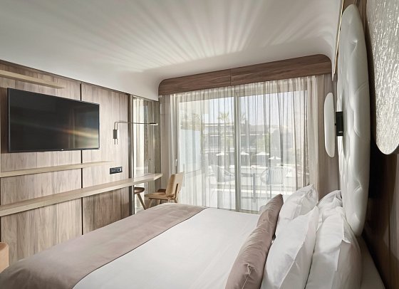 Nautilux Rethymno by Mage Hotels - Wohnbeispiel Doppelzimmer Classic Meerblick (Zimmercodierung D1M)