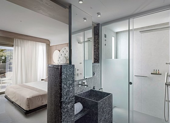 Nautilux Rethymno by Mage Hotels - Wohnbeispiel Maisonette mit Hot Tub Meerblick (Zimmercodierung MBM)
