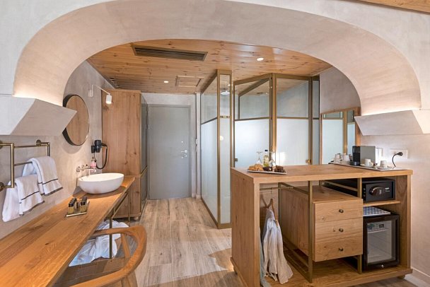Cactus Mare - Wohnbeispiel Doppelzimmer Nebengebäude (Zimmercodierung D1V)