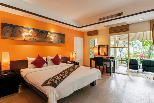 Baan Khaolak Beach Resort - Wohnbeispiel Bungalow Deluxe (Zimmercodierung BD1)