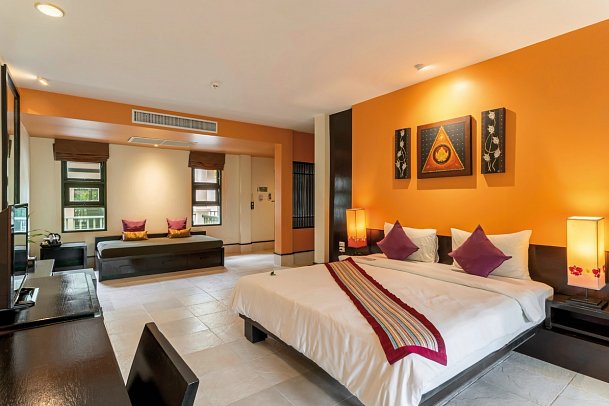Baan Khaolak Beach Resort - Wohnbeispiel Family Room (Zimmercodierung FB1)
