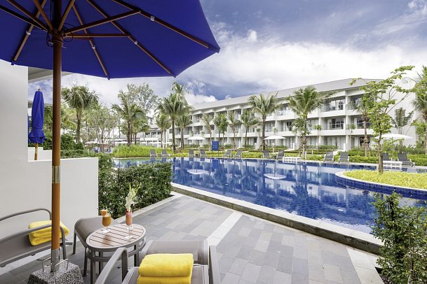 X10 Khaolak Resort - Wohnbeispiel Deluxe Pool Access Beach Wing (Zimmercodierung UDQ)